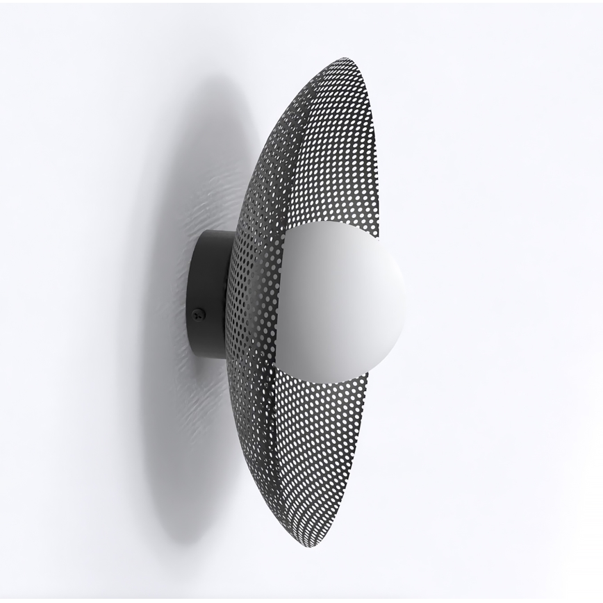 Sieninis šviestuvas VIBEZ 1xG9/8W/230V juodas