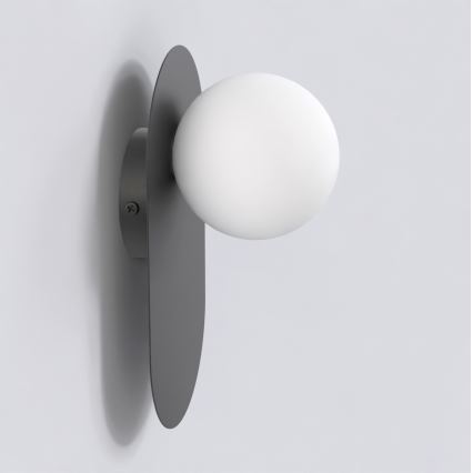 Sieninis šviestuvas VIVA 1xG9/8W/230V juoda