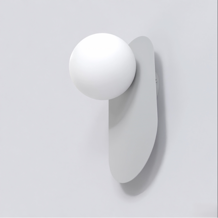 Sieninis šviestuvas VIVA 1xG9/8W/230V pilkas