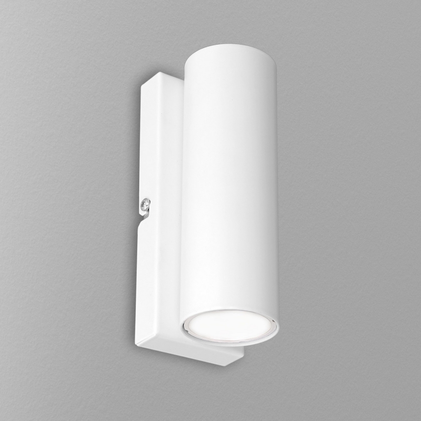 Sieninis šviestuvas WALL 1xGU10/8W/230V baltas