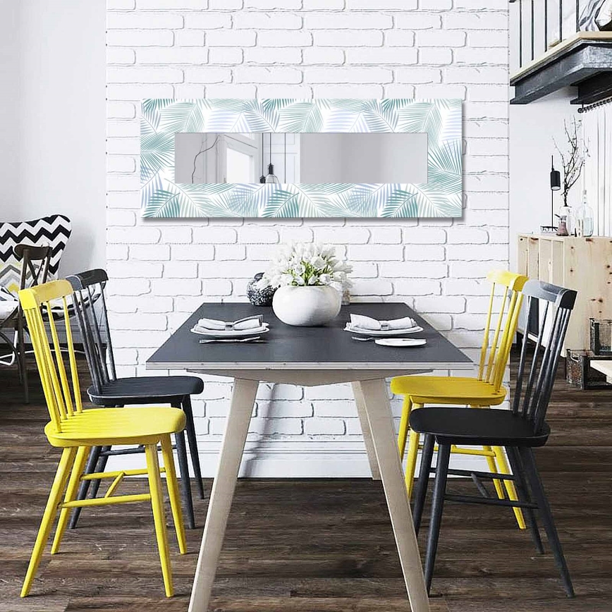 Sieninis veidrodis 120x40 cm lapai
