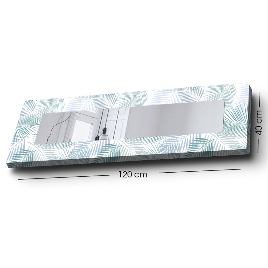 Sieninis veidrodis 120x40 cm lapai