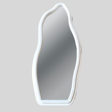 Sieninis veidrodis 120x50 cm balta
