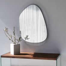 Sieninis veidrodis 55x75 cm skaidrus