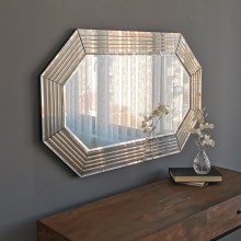 Sieninis veidrodis 60x100 cm bronzinis