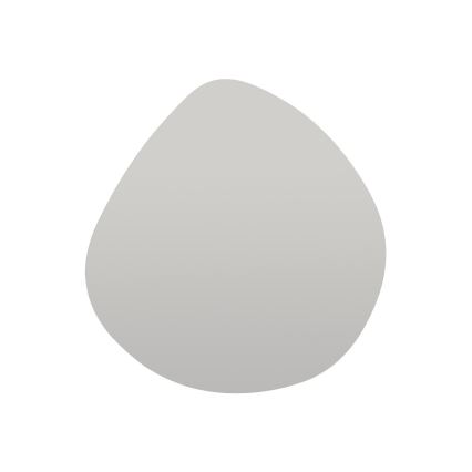 Sieninis veidrodis BESSO 60x60 cm juoda