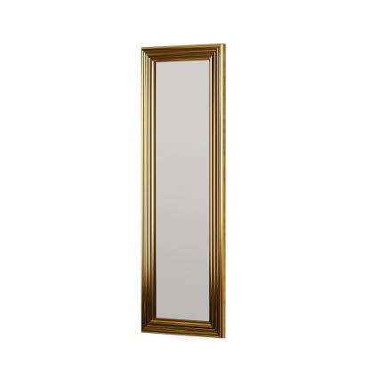Sieninis veidrodis BOSS 90x30 cm auksas