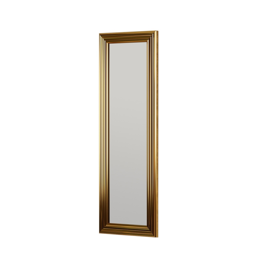 Sieninis veidrodis BOSS 90x30 cm auksas