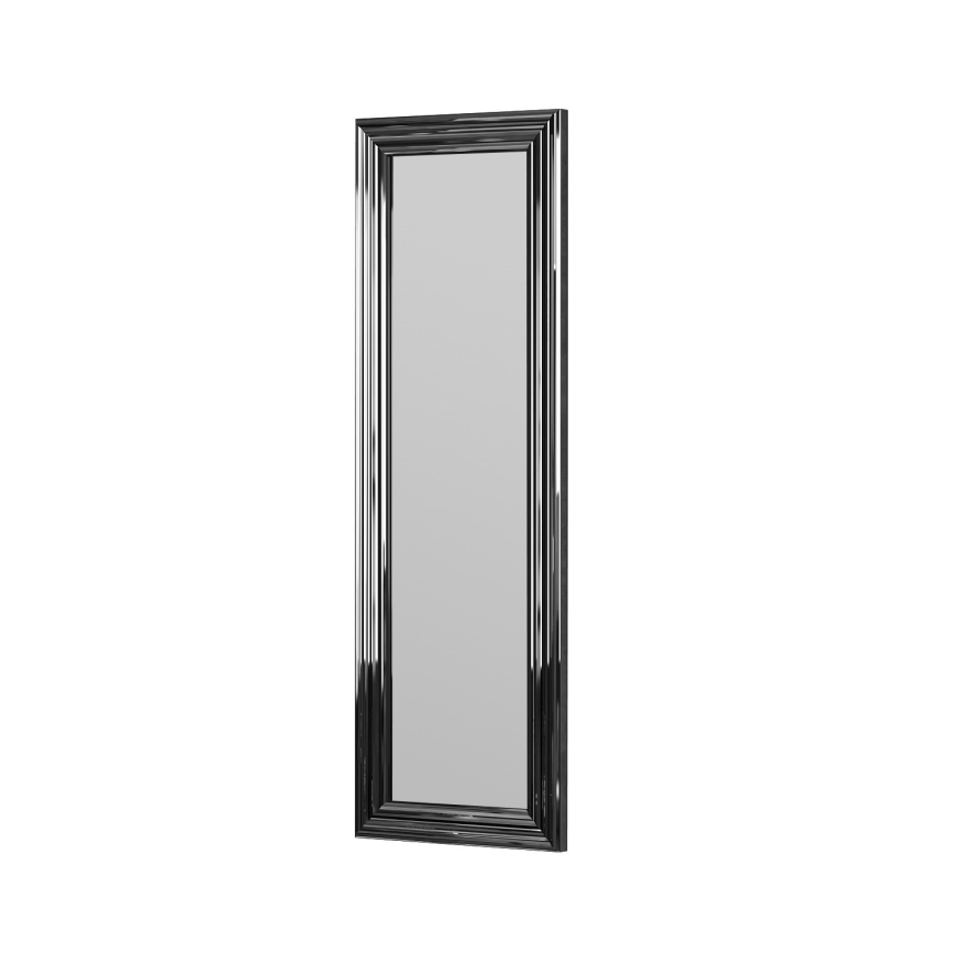 Sieninis veidrodis BOSS 90x30 cm sidabras