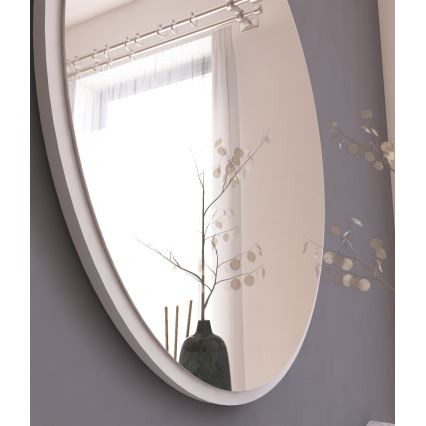 Sieninis veidrodis OZZE diametras 60 cm balta