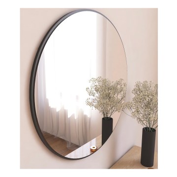 Sieninis veidrodis OZZE diametras 60 cm juoda