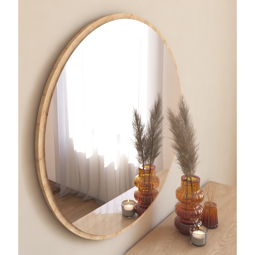 Sieninis veidrodis OZZE diametras 60 cm ruda