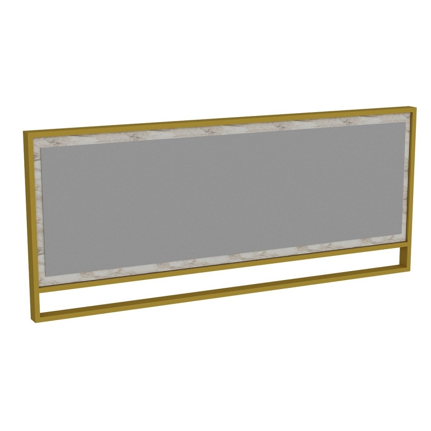 Sieninis veidrodis POLKA 37,8x90 cm auksas