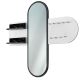 Sieninis veidrodis RANI 125x120 cm balta/juoda