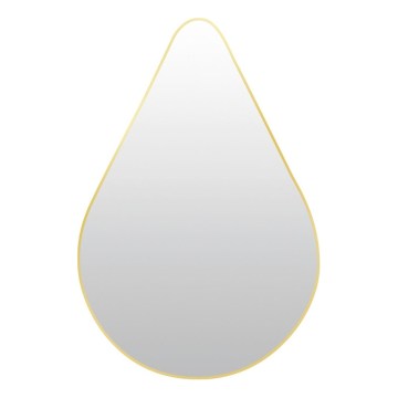 Sieninis veidrodis RIVERSIDE, 75 x 50 cm, auksinis