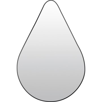 Sieninis veidrodis RIVERSIDE 90x60 cm juodas