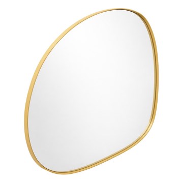 Sieninis veidrodis TAMPA 71x70 cm auksinis