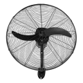 Sieninis ventiliatorius 115 W/230 V, skersmuo 66 cm, juodas – su nuotoliniu valdymu