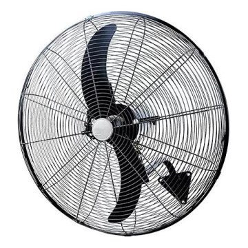 Sieninis ventiliatorius 180 W/230 V, skersmuo 66 cm, juodas + nuotolinis valdymas