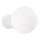 Sieninis vonios šviestuvas HALO 1xG9/8W/230V diametras 12 cm IP44 balta