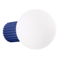 Sieninis vonios šviestuvas HALO 1xG9/8W/230V diametras 12 cm IP44 mėlyna