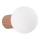 Sieninis vonios šviestuvas HALO 1xG9/8W/230V diametras 12 cm IP44 ruda
