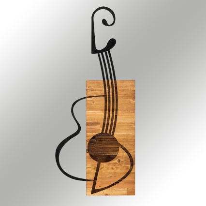 Sienų dekoracija 39x93 cm gitara