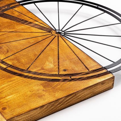 Sienų dekoracija 45x58 cm bike medis/metalas