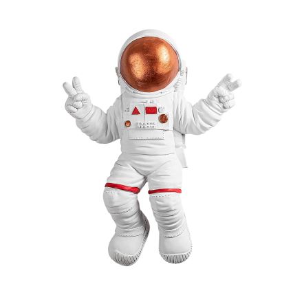 Sienų dekoracija 47x35 cm astronaut varis