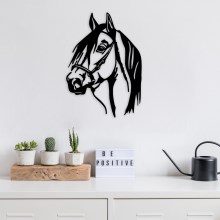 Sienų dekoracija 55x40 cm arkliukas