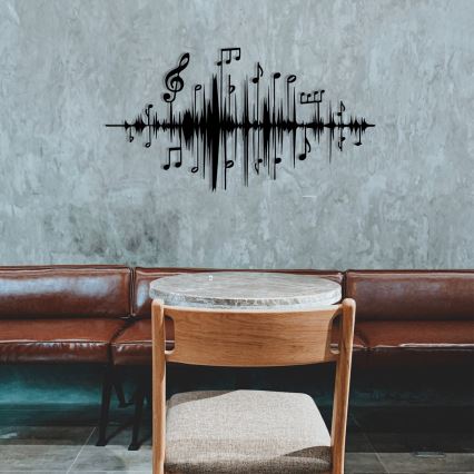 Sienų dekoracija 69x37 cm užrašai metalas