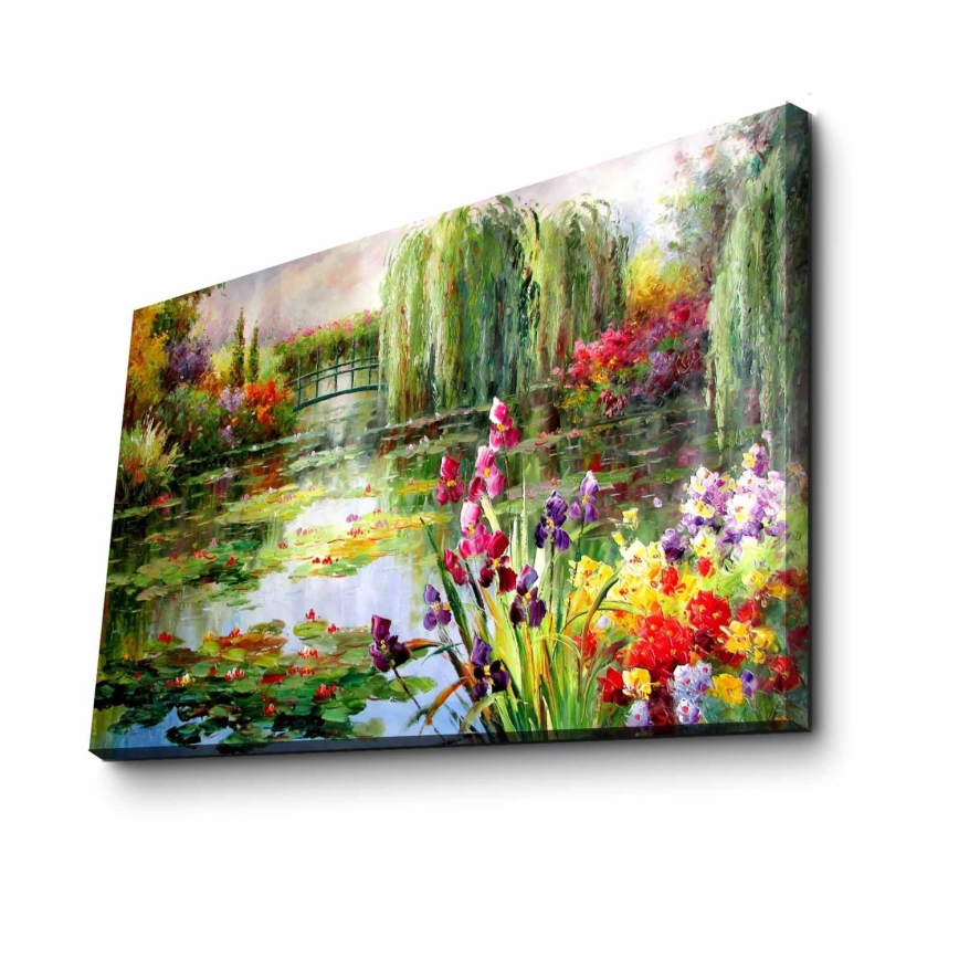 Sienų tapyba ant drobės 45x70 cm gamta