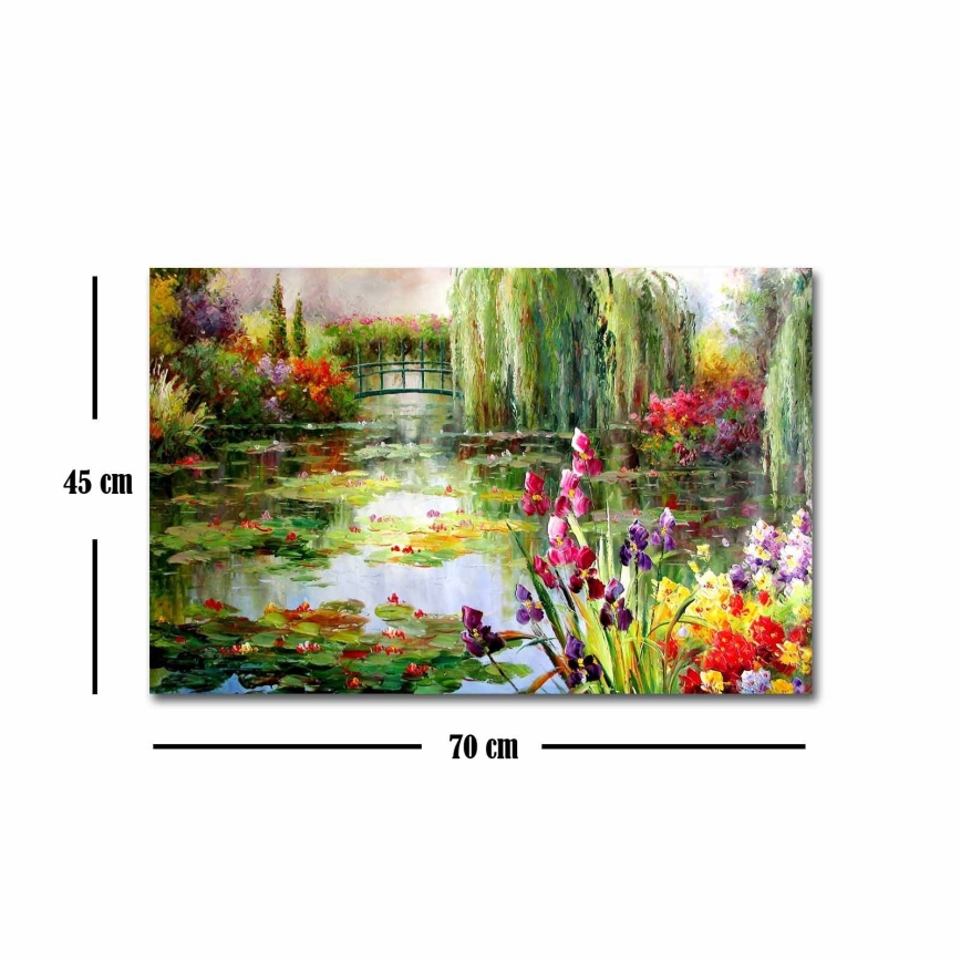 Sienų tapyba ant drobės 45x70 cm gamta