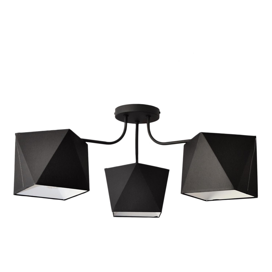 Sietynas ADAMANT 3xE27/15W/230V juoda
