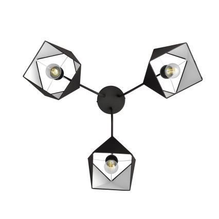 Sietynas ADAMANT 3xE27/15W/230V juoda