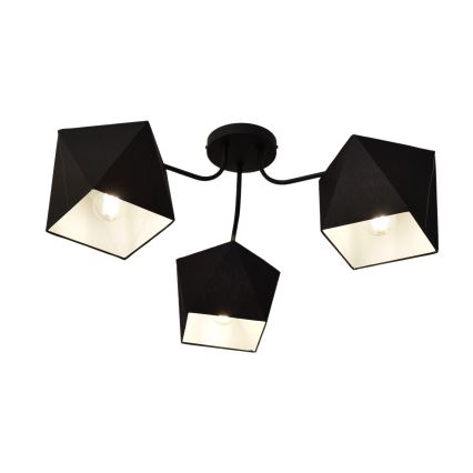 Sietynas ADAMANT 3xE27/15W/230V juoda