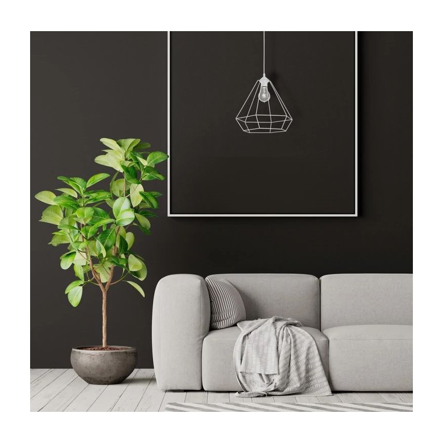 Sietynas ALMA 1xE27/60W/230V balta