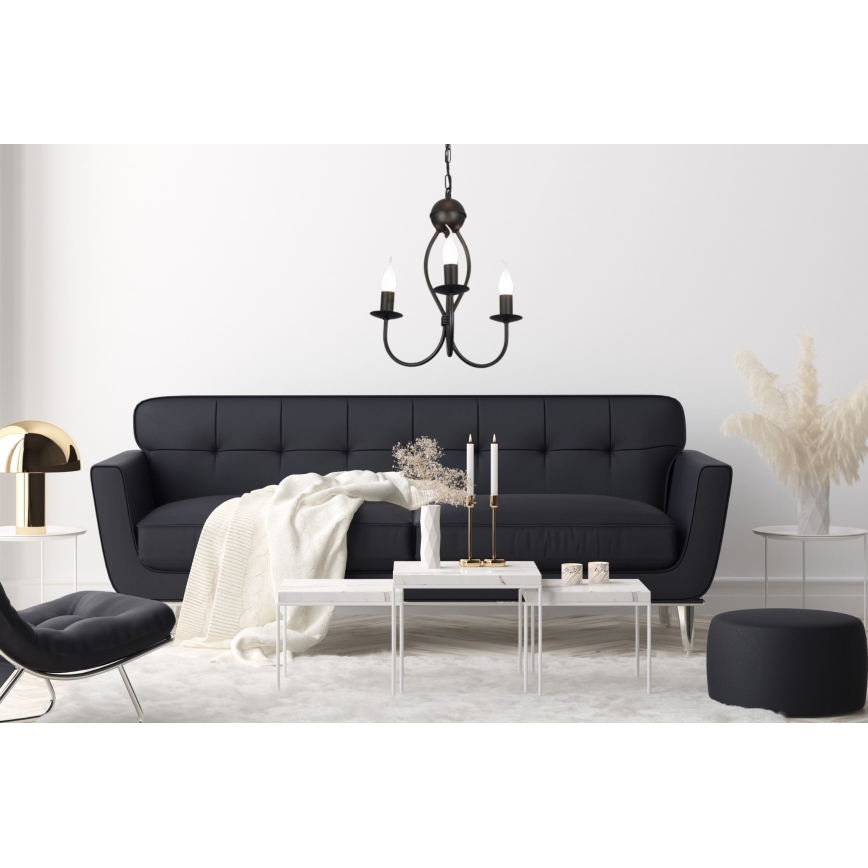 Sietynas ant grandinės ARTHUR 3xE14/40W/230V