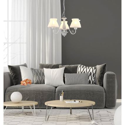 Sietynas ant grandinės ZEFIR 3xE27 / 40W / 230V