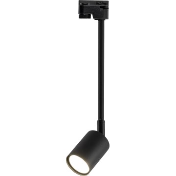 Sietynas ant stulpo 1-fazės bėgių sistemai TOP 1xGU10/10W/230V juoda