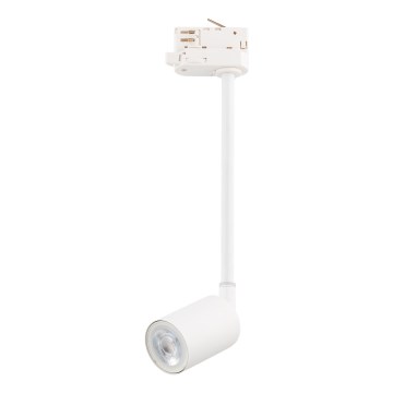 Sietynas ant stulpo 3 fazių bėgių sistemai TOP 1xGU10/8W/230V balta