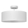 Sietynas ant stulpo ALBA 3xE27/15W/230V baltas