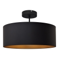 Sietynas ant stulpo ALBA 3xE27/15W/230V juodas/aukso