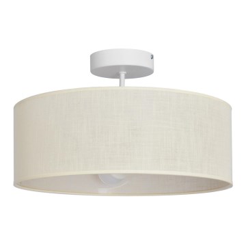 Sietynas ant stulpo ALBA 3xE27/15W/230V kreminis