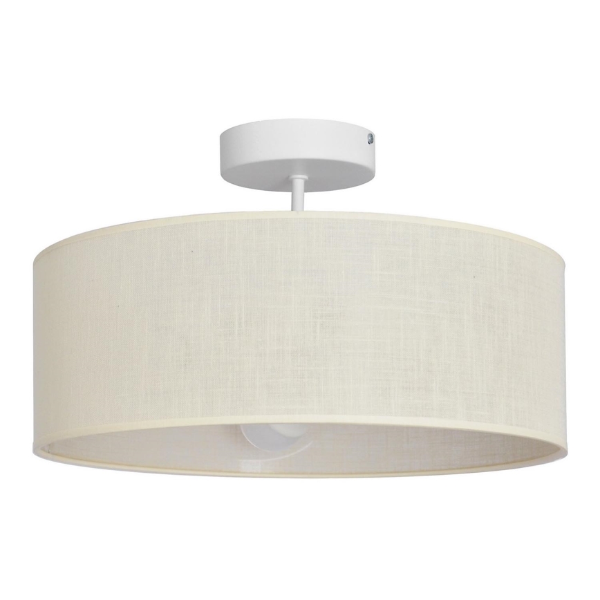 Sietynas ant stulpo ALBA 3xE27/15W/230V kreminis