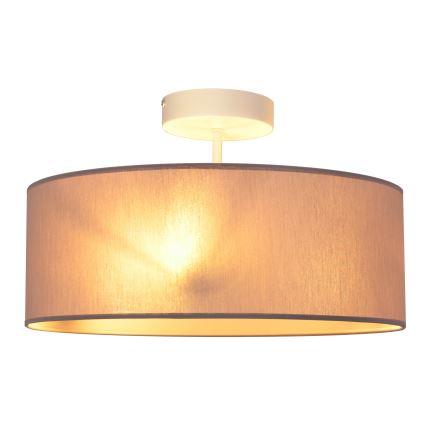 Sietynas ant stulpo ALBA 3xE27/15W/230V rožinis