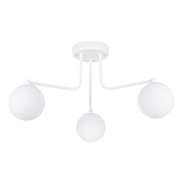 Sietynas ant stulpo ASTRAL 3xG9/8W/230V balta