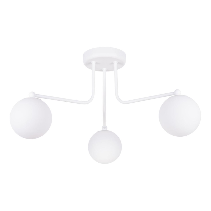 Sietynas ant stulpo ASTRAL 3xG9/8W/230V balta