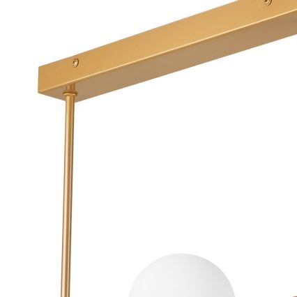 Sietynas ant stulpo ASTRO 6xG9/5W/230V aukso