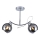 Sietynas ant stulpo CONNOR 2xE27/15W/230V blizgus chromas/pilka